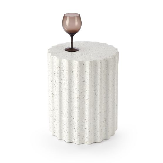 Stolik konferencyjny FARA kompozyt - tlenek magnezu, biały (1p=1szt)