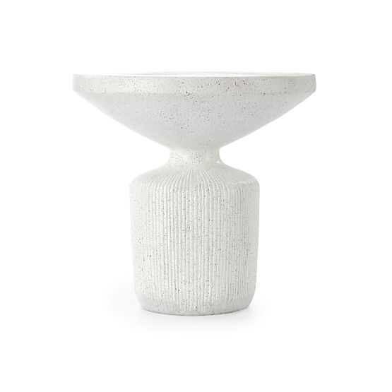 Stolik konferencyjny GIZA kompozyt - tlenek magnezu, biały (1p=1szt)