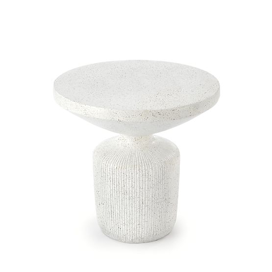 Stolik konferencyjny GIZA kompozyt - tlenek magnezu, biały (1p=1szt)