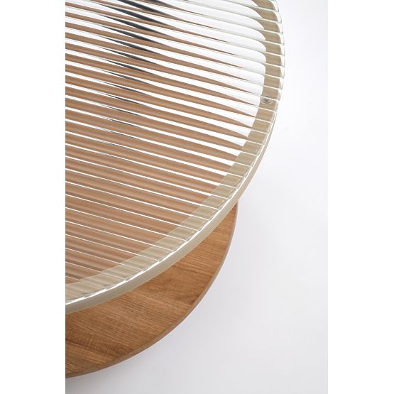 Stolik konferencyjny KAMALA, naturalny / czarny (1p=1szt)