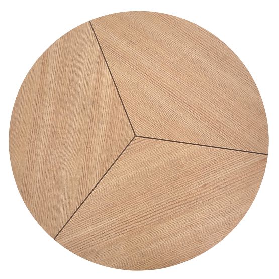 Stolik konferencyjny KARIDA dąb naturalny/czarny (1p=1szt)