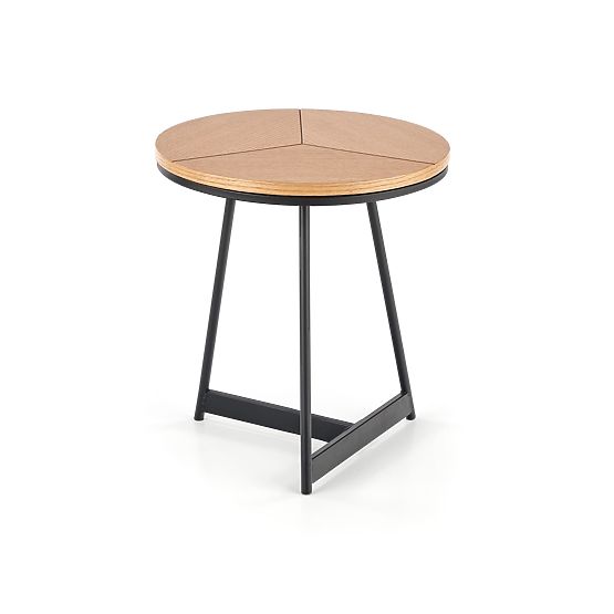 Stolik konferencyjny KARIDA-S dąb naturalny/czarny (1p=1szt)