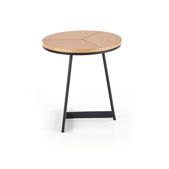 Stolik konferencyjny KARIDA-S dąb naturalny/czarny (1p=1szt)