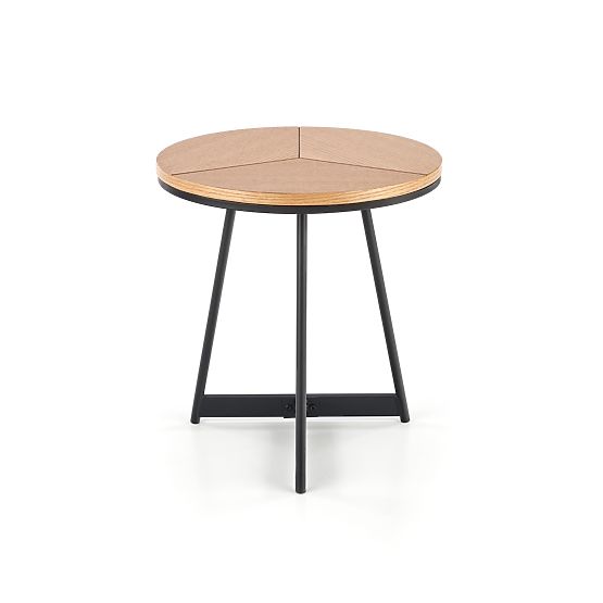 Stolik konferencyjny KARIDA-S dąb naturalny/czarny (1p=1szt)