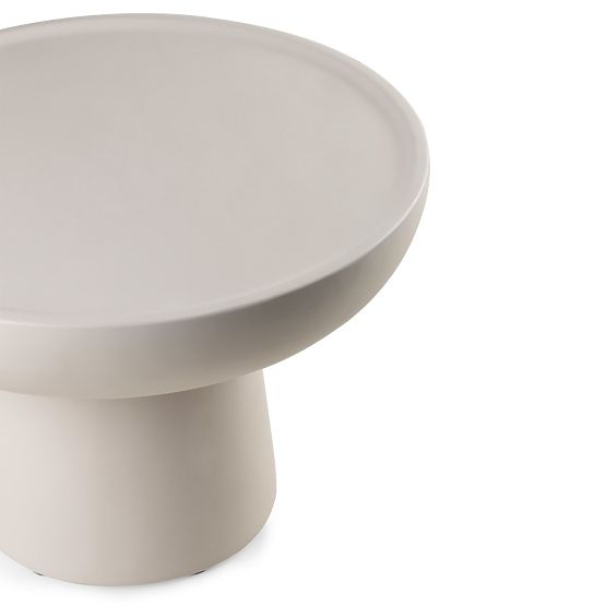 Stolik konferencyjny Lagoon 60 cm, beżowy, matowy