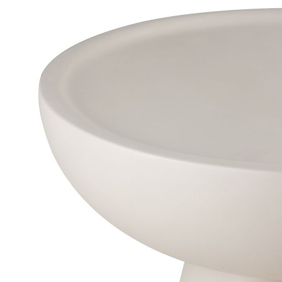 Stolik konferencyjny Lagoon 60 cm, beżowy, matowy