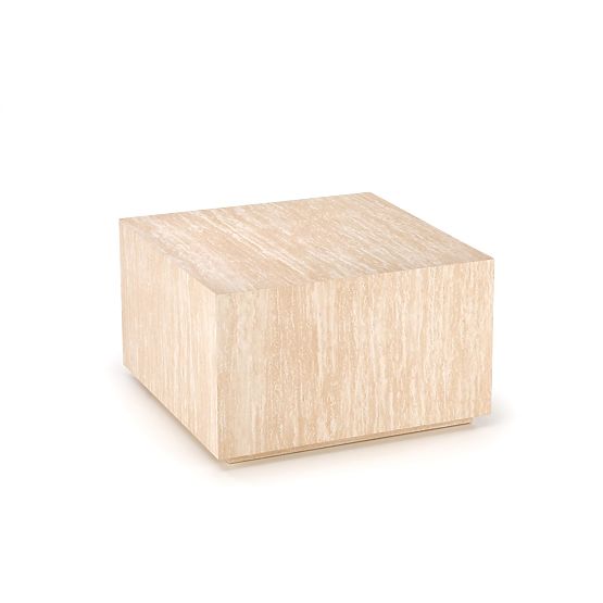 Stolik konferencyjny TRAVERTINO KWADRAT, trawertyn (1p=1szt)