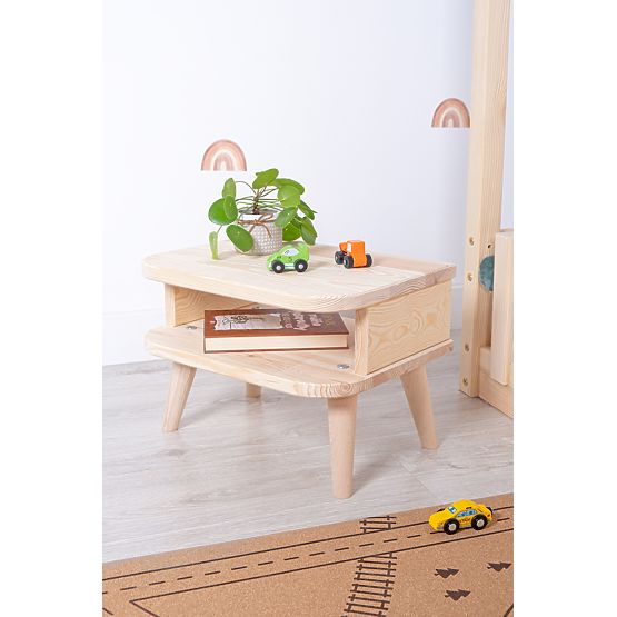 Stolik nocny NELL - lakierowany