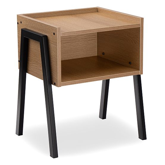 Stolik nocny SKIVE MODERN OAK