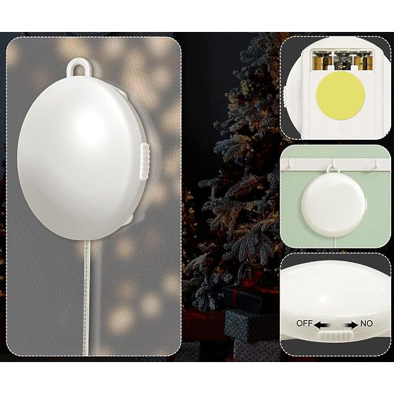 Świąteczna dekoracja LED Santa CD003