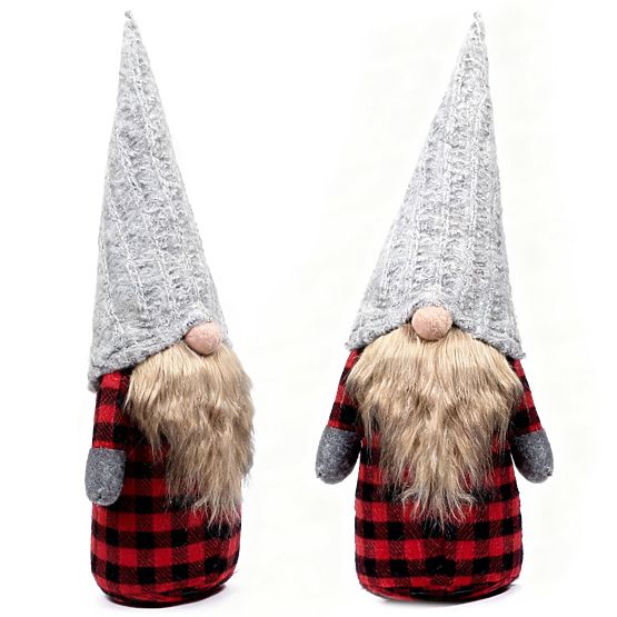 Świąteczny skrzat 40 cm YX055