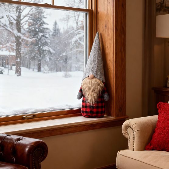 Świąteczny skrzat 50 cm YX055