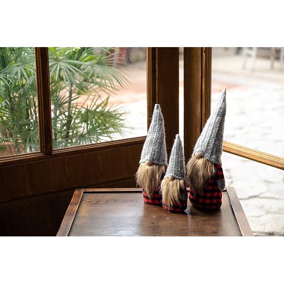 Świąteczny skrzat Zestaw YX055 30+40+50cm