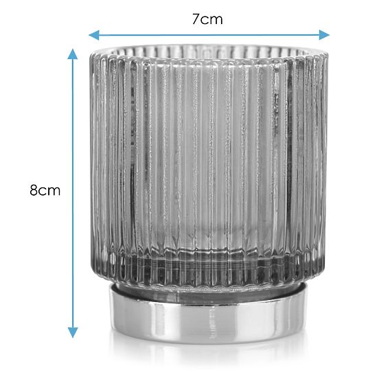 Świecznik POMPEY kolor lila ameliahome