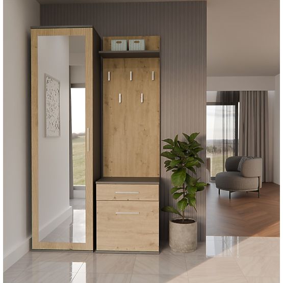 Szafa DUO ANTRACYT ARTISAN