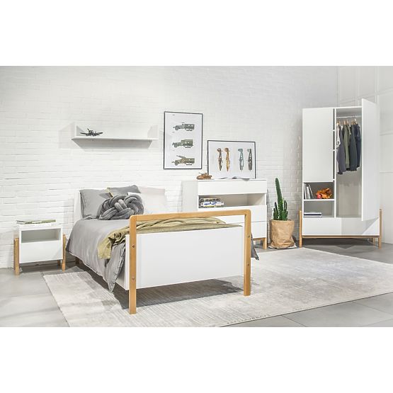 Dwudrzwiowa szafa Viktor - biała