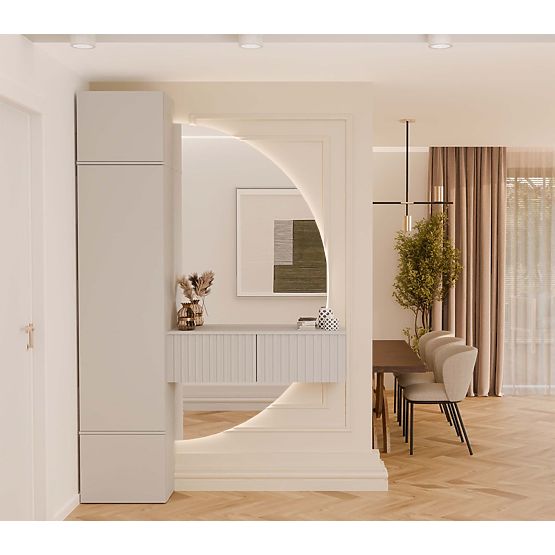 Szafa HAGA 1SZ KASZMIROWY BEŻ