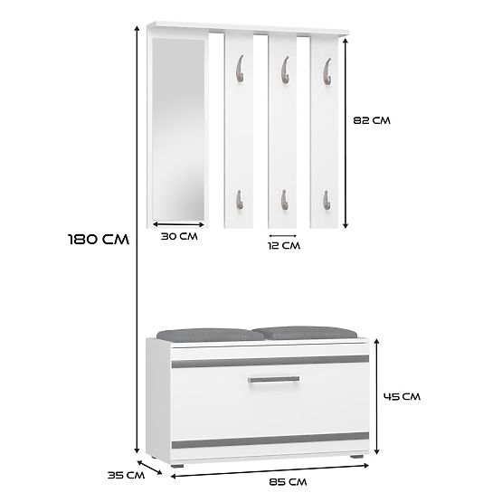 Szafa Opal OPAL BIAŁA