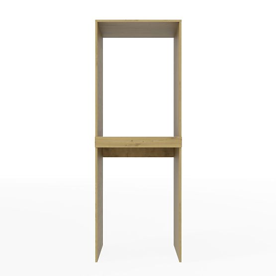 Szafka łazienkowa na pralkę i suszarkę POLA TWIN Regał Słupek DĄB ARTISAN