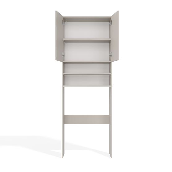 Szafka łazienkowa nad pralkę POLA DK KASZMIR BEŻOWA Regał Słupek 180X64X30