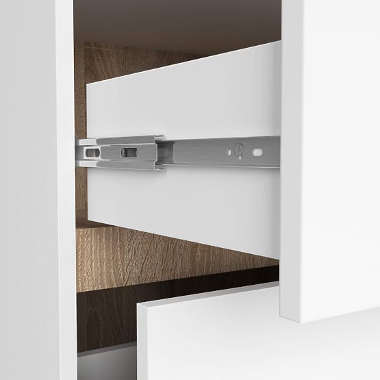 SZAFKA ŁAZIENKOWA POD UMYWALKĘ VAMI W90 2SZ 2P BIAŁA / DĄB SONOMA