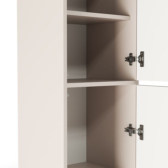 Szafka łazienkowa, słupek Mossy, kaszmir