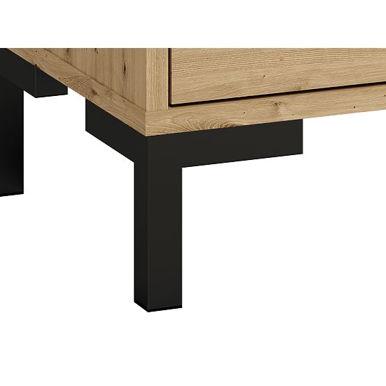 Szafka na buty Nevio - dąb rzemieślniczy