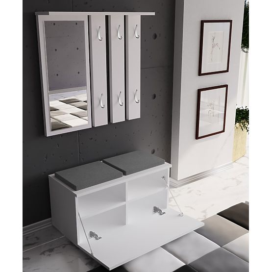 Szafka na buty Opal OPAL BIAŁA