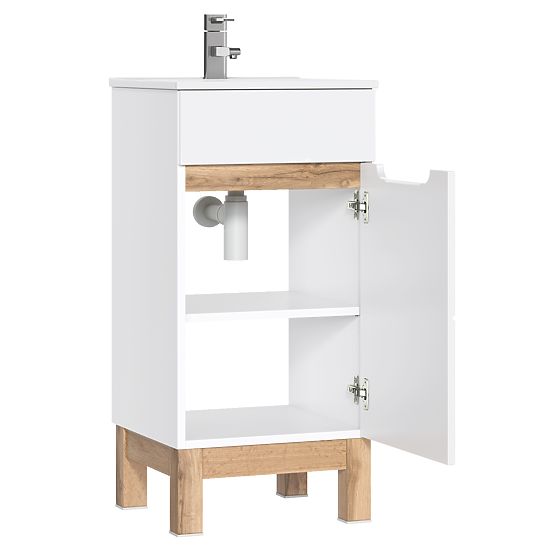 Szafka pod umywalkę 40 cm 1 drzwi