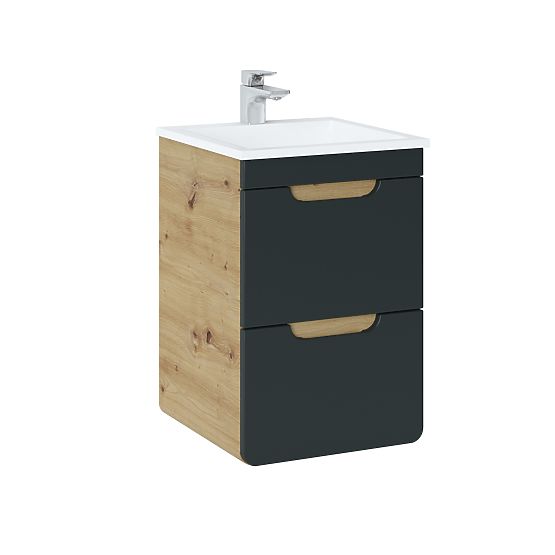 Szafka pod umywalkę 40 cm 2 szuflady