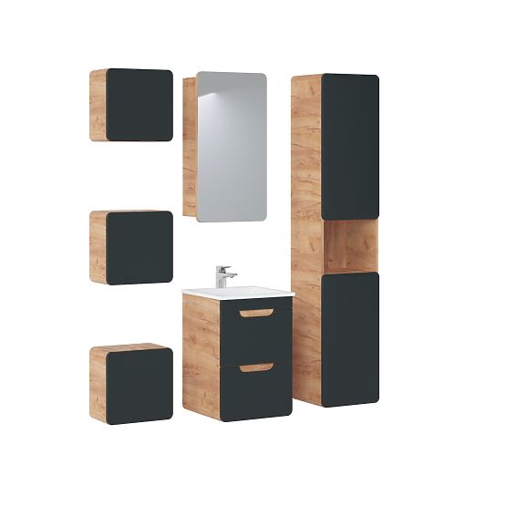 Szafka pod umywalkę 40 cm 2 szuflady