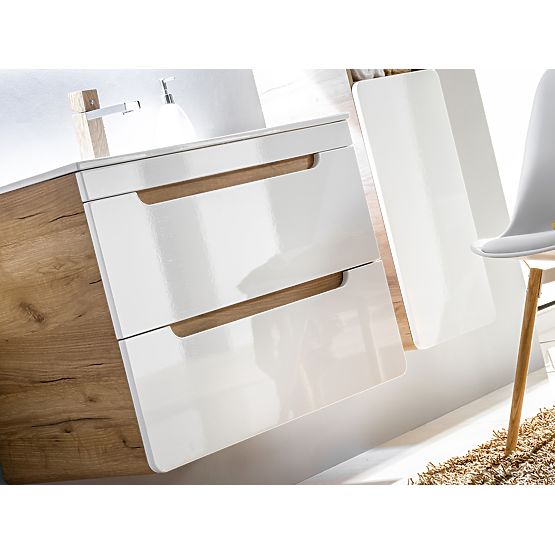 Szafka pod umywalkę 50 cm 2 szuflady