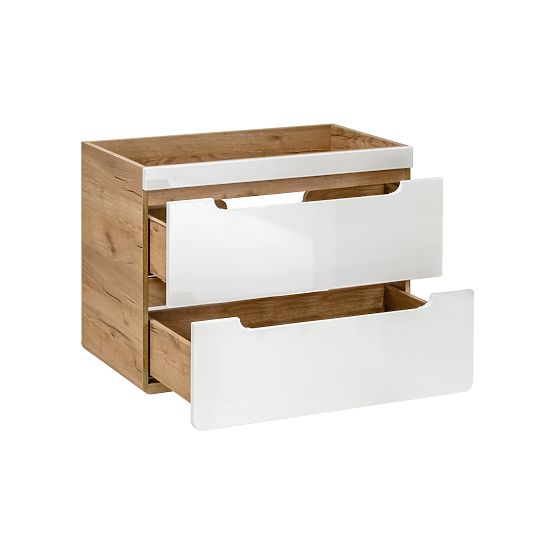 Szafka pod umywalkę 80 cm 2 szuflady