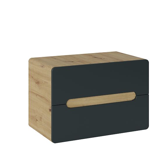 Szafka pod umywalkę nablatową 80 cm 2 szuflady