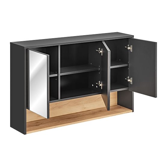 Szafka z lustrem 120cm 3 drzwi