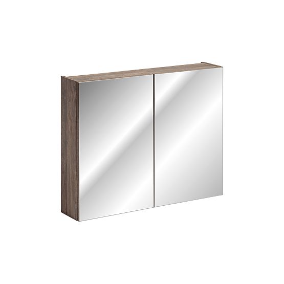 Szafka z lustrem 80 cm 2 drzwi