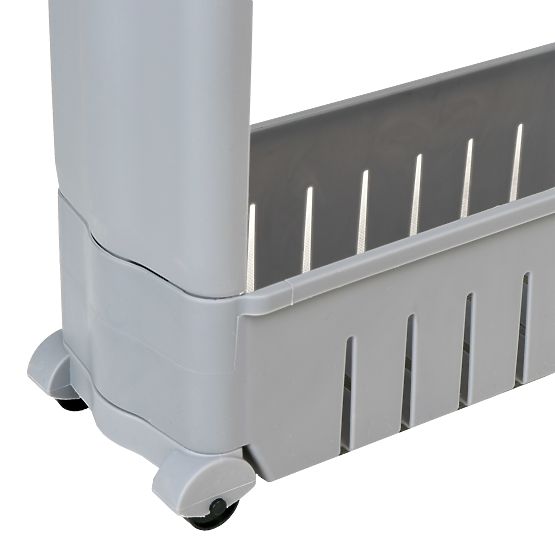 Szara kuchennobadkowa półka 4 poziomy Osmera