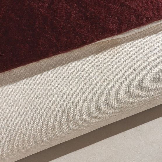 Tapicerowane łóżko Lumi 160x200 cm, z stelażem i schowkiem, zaokrąglone, jasnobeżowe