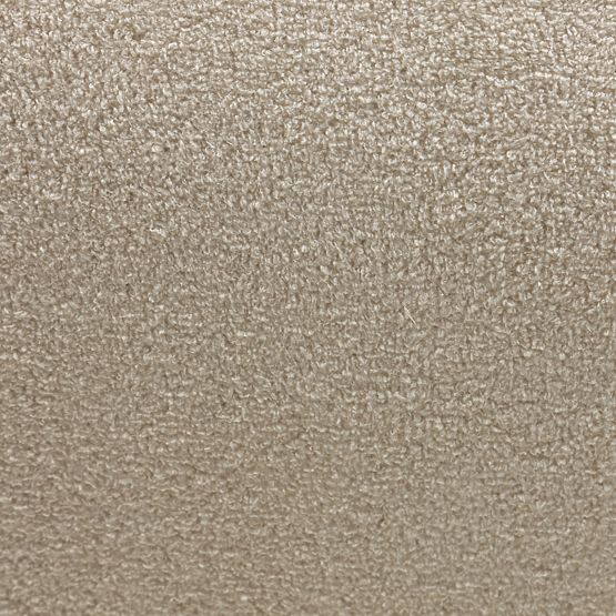 Tapicerowane łóżko Nexo 160x200 cm, z stelażem i schowkiem, jasnobeżowe, o zaokrąglonych kształtach