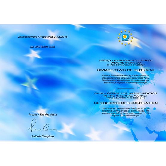 Tekstylna szafa Gaja Vitto - brązowa