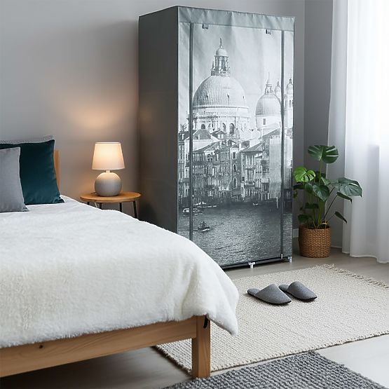 Tekstylna szafa z nadrukiem Venice