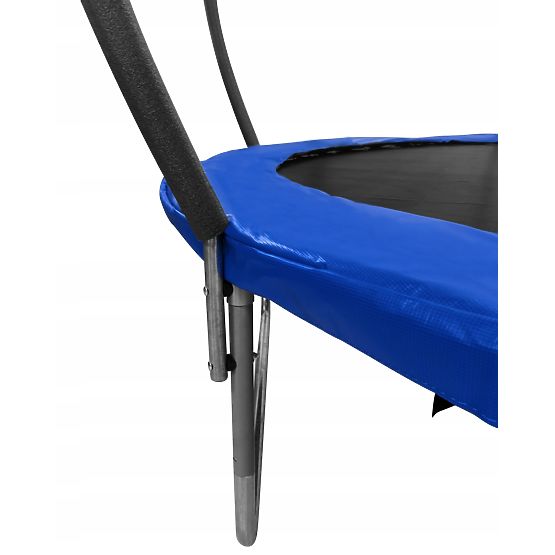 Trampolina z siatką ochronną i drabinką HENZEN 305 cm niebieska FT10