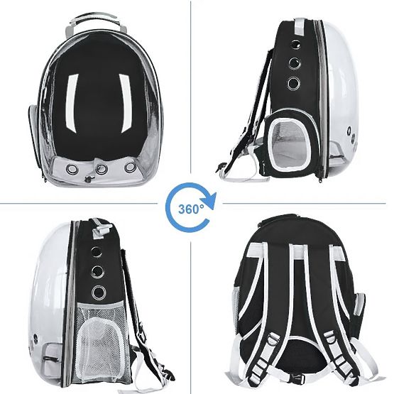 Transporter dla zwierząt P70259 Czarny