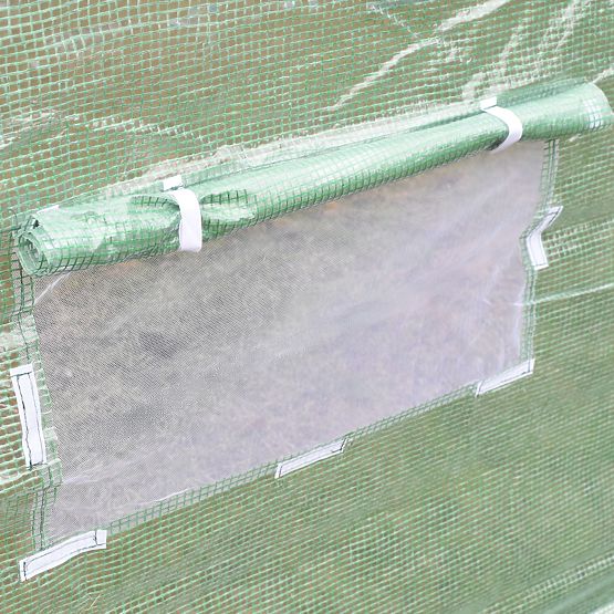 Tunel foliowy - szklarnia ogrodowa - 3x6 m