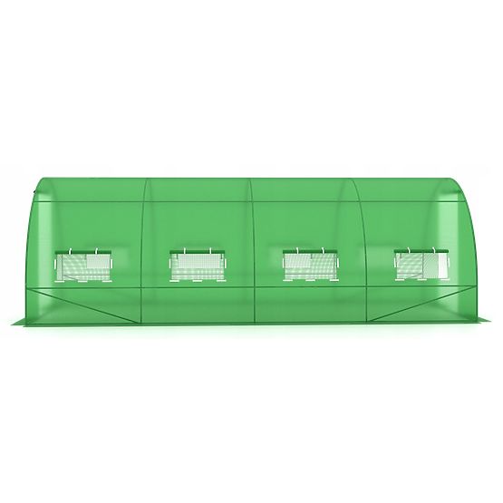 Tunel foliowy - szklarnia ogrodowa - 3x6 m