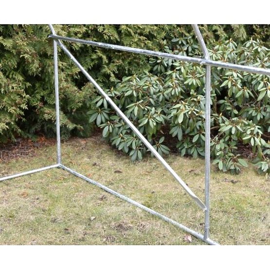 Tunel foliowy - szklarnia ogrodowa - 3x6 m