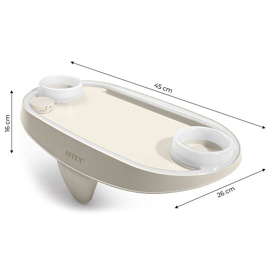 Uchwyt na napoje z podświetleniem LED i miejscem na tablet telefon SPA INTEX 28520