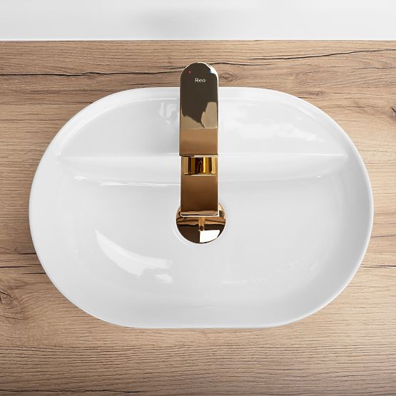 Umywalka meblowa REA Aura 42