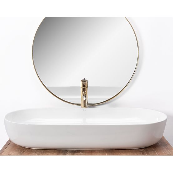 Umywalka meblowa REA CLEO 81 Biała