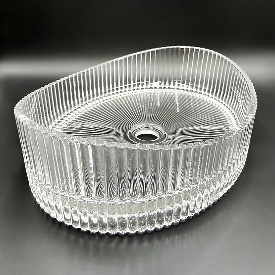 Umywalka meblowa Rea Harper Przezroczysta